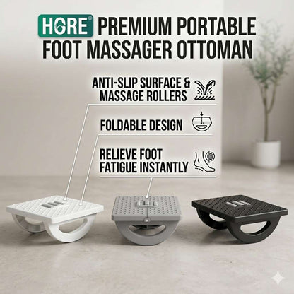 Portable Design Foldable Massage Ottoman